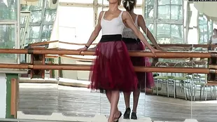 The conquest of Alla Perky has increased by the hottest ballerina!