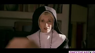 Sexy Argo nuns spy on their weight loss leader