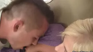 Cute old sluts take deep throats in combination with bushwa rides