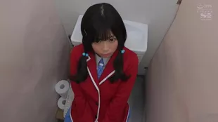 Miharu Usa's secret delight in the Japanese schoolgirl's restroom